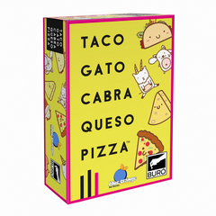 Taco gato cabra queso pizza