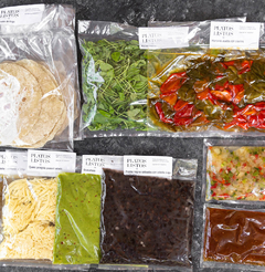 Box Burritos mex vegetariano para 8 personas - comprar online