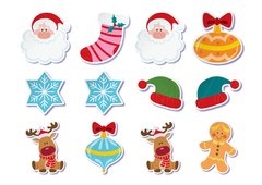 STICKERS Navideños (1038)