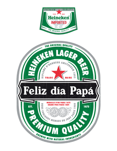 Cód. HEINEKEN LAGER personalizada