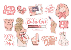 STICKERS Baby Girl