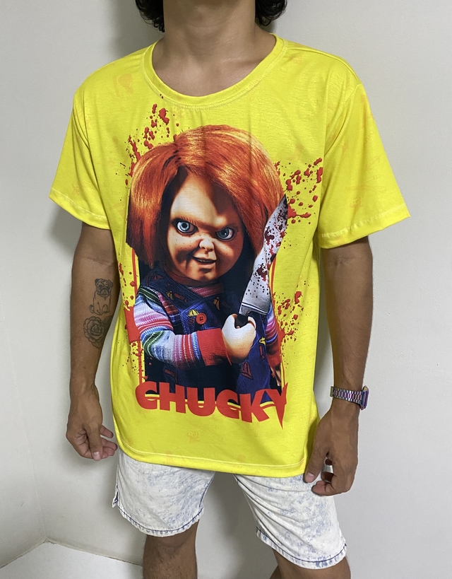 Camisa - Chucky poster serie - Comprar em Allmadas
