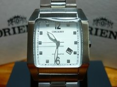 Orient Square Automatico Blanco Cnrae001w Fotos Reales - comprar online