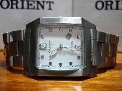 Orient Square Automatico Blanco Cnrae001w Fotos Reales - tienda online