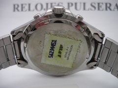 Seiko Cronografo Dial Blanco Wr100 Sks623 Fotos Reales - comprar online