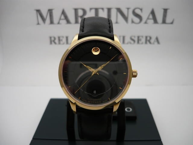 Movado 1881 Hombre Automatico Zafiro 0606875 Fotos Reales