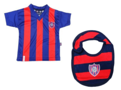 COMBO BEBE CAMISETA + BABERO SAN LORENZO