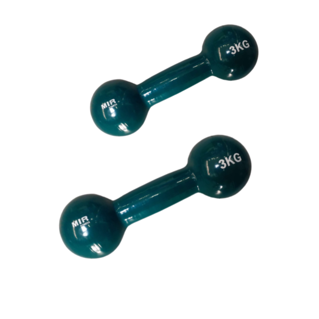 SET 2 MANCUERNAS 3 KG C U ENGOMADA MIR 3033