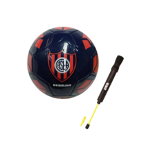 COMBO FUTBOL! Pelota N°3 San Lorenzo + Inflador DRB