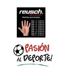 Guantes Reusch Fit Control Azul - Rgu5860 - PASION AL DEPORTE