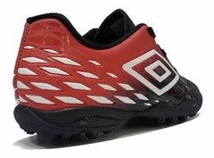 Botin Ni?o Umbro Fifty Ii Jr Ng/rj - 791654 - PASION AL DEPORTE