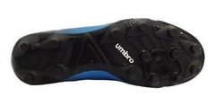 Botin Umbro Cpo Calibra Jr Azul Ni?o / Negro - 758216 - PASION AL DEPORTE