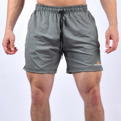 Short de lycra Gris con Bolsillos Adulto - shlyb