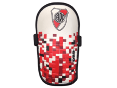 Combo Futbol River Pelota + Guantes + Canillera