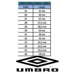 Imagen de BOTIN UMBRO NIÑO FUTSAL INSIGHT - 937281