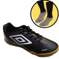 BOTIN UMBRO NIÑO FUTSAL 937281+Medias gratis!!