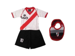 Combo Bebe! Conjunto Retro + Babero Oficial River