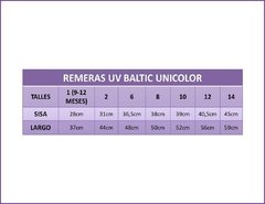 Remera Protecci?n Filtro Uv Ni?o/a Baltic - Ruvn (az) - comprar online