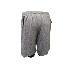 Combo! Short Gr con calza + 2 Remeras Dry Fit (azul y girs) - comprar online