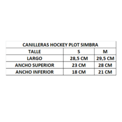 Canilleras Hockey Plot Simbra - Caniplot Nar/az - comprar online