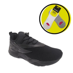 ZAPATILLA FILA TRACK NEGRO 880264 + MEDIAS GRATIS!