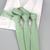 Gravata Slim Verde Menta Textura Pontilhada - loja online
