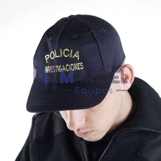 GORRA POLICIA INVESTIGACIONES - Maribel Equipos