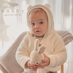 Cardigans Bear - Nanay «Handmade with care»