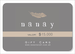 Gift Cards Nanay en internet