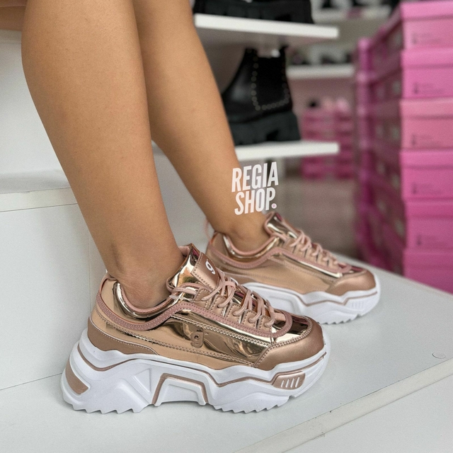 Zapatillas rose gold hotsell