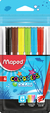 Marcador Maped X 6 Color Peps Ocean - comprar online