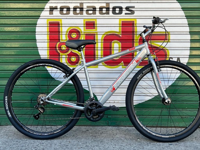 Bicicleta gris hot sale