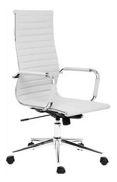 SILLON EJECUTIVO RESPALDO ALTO BLANCO