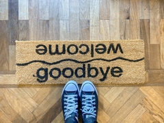 FELPUDO WELCOME/GOODBYE 25X75 - comprar online