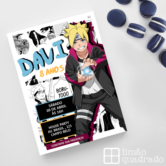 Boruto - Festa Só Um Aniversário