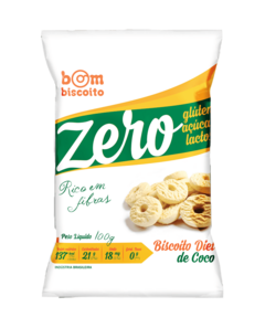 Bom Biscoito Zero 100g - Maracujá - Hunger.Fit