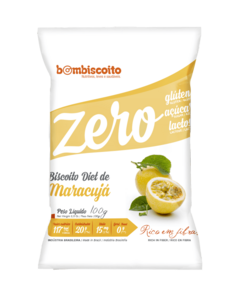 Bom Biscoito Zero 100g - Maracujá