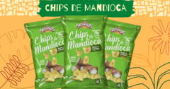 Chips de Mandioca Barbecue 50g Sertanitos - Hunger.Fit