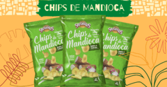 Imagem do Chips de Mandioca Queijo Nacho 50g Sertanitos