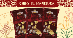 Chips de Mandioca Limão e Pimenta Jalapeña 50g Sertanitos - Hunger.Fit