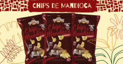 Chips de Mandioca Queijo Nacho 50g Sertanitos - Hunger.Fit