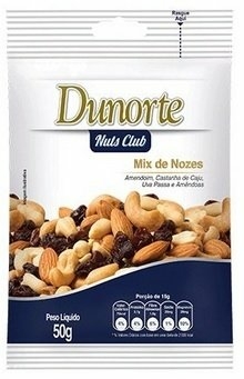 Mix de Nozes 50g Dunorte