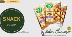 Snack de Soja Sabor Churrasco - comprar online