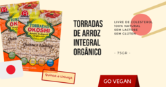 Torradas de Arroz Integral Orgânico, Quinoa e Linhaça - comprar online