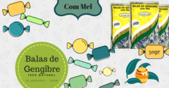 Balas de Gengibre com Mel Amatuvida - comprar online