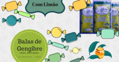 Balas de Gengibre com Limão Amatuvida - comprar online