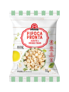 Pipoca Pronta - Caramelo e Flor de Sal - loja online