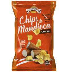 Chips de Mandioca Original 50g Sertanitos