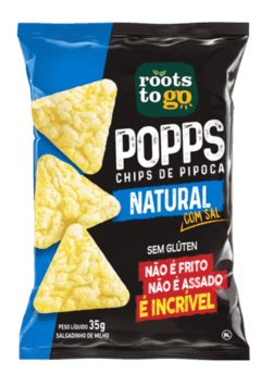 Chips de Pipoca - Popps Natural Roots To Go