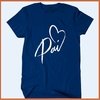Camiseta Pai - Coração